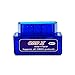 Produktbild Dailyinshop Kleines Mini ELM327 Bluetooth V2.1 OBD2 Auto-Diagnosewerkzeug ELM 327 Bluetooth (Farbe: blau)