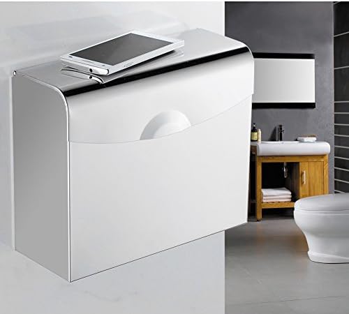 Stainless Steel Tissue Box Toilet Tray Waterproof Paper Towel Rack Toilet Paper Shelf Grass Square Tray Tray