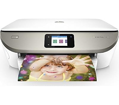 HP imprimante multifonctions hp envy photo 7134 wifi blanche or (Éligible instant ink - 5 mois d´essai inclus)