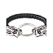 Produktbild Burenqi@ Herren Damen Armband Schmuck Hip Hop Magnet gotischen Legierung Ring