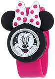 Disney Kids' MN1097 Minnie Mouse Watch with Pink Rubber Band