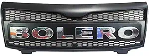 CAR SAAZ Alpha Style Front Grill Compatible with Bolero Type 4(2020-Present)Silver