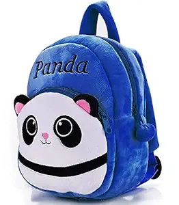 Super Soft Toys HUB Blue Panda School Bag Attractive Beautiful Elegant Designed in Red Color Suitable for Kids Children Girls Boys Perfect Gift