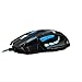Produktbild Von hinten beleuchtete verdrahtete Maus optische Maus-Spiel Maus USB-Schnittstelle Desktop / Notebook-Maus , black and blue light