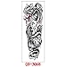 Produktbild tzxdbh 3Pcs-Full Arm Tattoo Aufkleber Arm Tattoo Aufkleber Wasserdicht Tattoo Sticker Tattoo 3Pcs-34