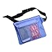 Produktbild BESPORTBLE 1 STÜCK Wasserdichte Beutel PVC Leichte Einstellbare Taschen Snowproof Dirtproof Sandproof Fall Taschen für Strand Schwimmen Bootfahren Angeln (Deep Blue)