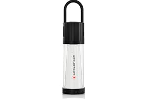 Lanterne LED Ledlenser ML6 Warm Light, rechargeable batterie lithium 18650, 750 lumens, sans éblouissement (breveté), autonomie maximale de 240h, batterie portative Powerbank, fonct. de lumière rouge