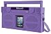 iHome Bluetooth Portable FM Stereo Boombox with USB Charging in Rubberized Finish - Purple (iBT44UC) RS.44299.00