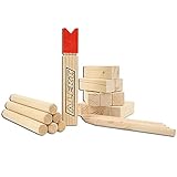 Alert KUBB ECHT-Holz Wikinger Spiel Wurfspiel 22tlg. Neu