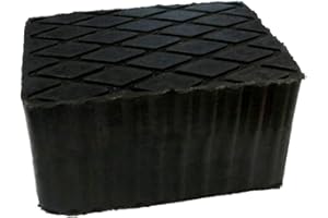 AR.TRADE FILAVERSE - 2pz Tamponi per Ponte Sollevatore Kit Tamponi 160X120X100 universali in Gomma Piena per Ponti corghi ravaglioli omcn | Fianchi ondulati con Tecnologia Best-Grip