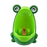 Kinder-Urinal in der Form eines Frosches - Muttis idealer Helfer um das Verhalten des Kindes in der Toilette zu trainieren