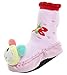 Bigood Baby Winter Soft Cartoon Animal Cotton Floor Socks Bear Pink