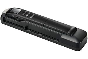 Avision MiWand 2 Wi-Fi PRO - A4 Mobiler WiFi Hand-Scanner inkl. A4 Papiereinzug - USB 2.0, 000-0783D-01G, Black