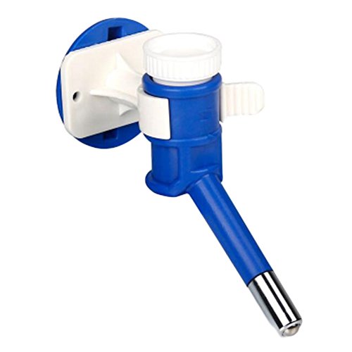 Dog-Cat-Pet-Water-Dispenser-Feeder-Supplies-Drinking-Fountains-Blue