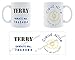 Produktbild Terry Cloud 9 Institute of Sanity Inmate Tasse-Stecker, Name personalisierbar, Geschenkidee