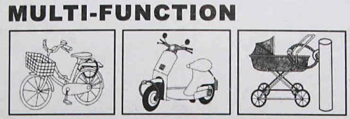 FAHRRADSCHLOSS PANZERSCHLOSS fein bunt 15×900 mm 7182 - 4