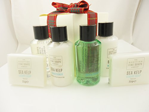 Scottish Fine Soaps SeaKelp Tartan Gift Set