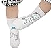 Produktbild Zantec Baby Kind nette Karikatur breathable unregelmäßige Muster Baumwollsocken schweißabsorbierende zufällige Socken