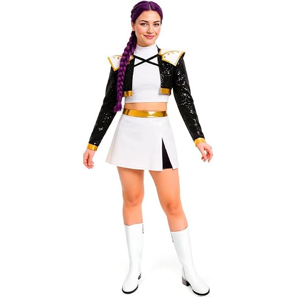Disfraz K-Pop Morado Para Adulto – Chaqueta, Chaleco Y Pantalones, Perfecto Para Conciertos Y Fiestas Temáticas