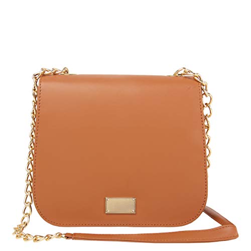 BagstopiaChic Tan Sling Bag