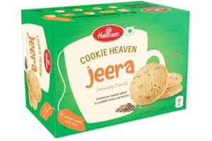 SARAS FLAVOURS OF ASIA Haldiram's Cookie Heaven Jeera Cookies, 150g (Pack of 3) | Classic Indian Flavors in Every Bite | Crispy Delights | Perfect Snacking