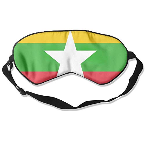Preisvergleich Produktbild Flag Of Myanmar Eye Shade Patch Sleeping Eye Mask Cover