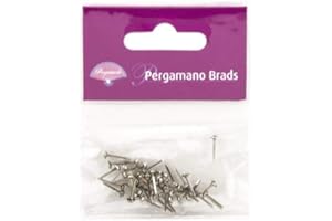 Pergamano Brads - Silver