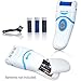 iVog Pedi-Luv 100 Powerful Callus Remover Battery Operated Professional Pedicure Device, Includes 4 Rollers (2 Coarse & 2 Extra Coarse)