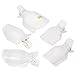 Sanwood® 10Pcs Toenail Nail Art Soak Off Clip UV Gel Polish Nail Tips Cap Remover Beauty Tool (White)