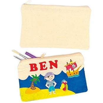 Augbunny Federpennal aus Leinen, vielfache Anwendungsmöglichkeiten, 100