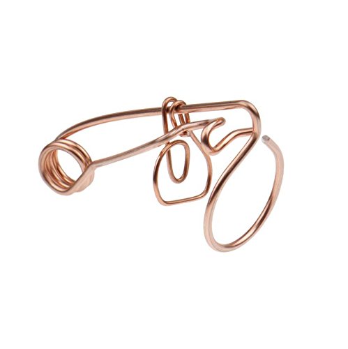 Preisvergleich Produktbild Wühlmausfalle in bayerischer Form - kupferbeschichtete Klammerzange als Mausefalle, Tierfalle, Fangfalle - zur Schädlingsbekämpfung im Garten