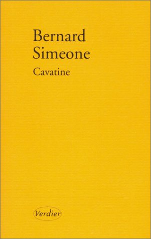 couverture de : Cavatine