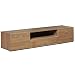 Produktbild Möbel to go Cova zweitürig 1 Schublade breit TV-Schrank, 160 x 34 x 43 cm, Walnuss