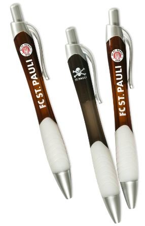 Preisvergleich Produktbild FC Sankt Pauli Kugelschreiber 3er Set