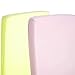 2x Cot Bed 100% Cotton Jersey Fitted Sheet 140 x 70 cm Lemon & Pink