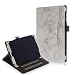 Produktbild Amalls Ipad/Tablette Schutzhülle, Für Samsung Galaxy Tab A SM-T510/T515 10.1 Zoll 2019 Intelligentes Schlank Schale Fall Abdeckung Hüllen Ledertasche Mit Auto Schlaf/Wach (Grau)