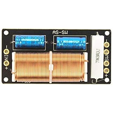 Répartiteur Fréquence 400W 4 Voies Réglable Aigus/Graves - Crossover HiFi Pour Audiophiles Et Haut-Parleurs