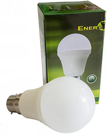 EnergyBriteB22 Bayonet 6W Epistar LED Bulb, Ceramic GolfBall Shape, Warm White 3000K,Energy Saving