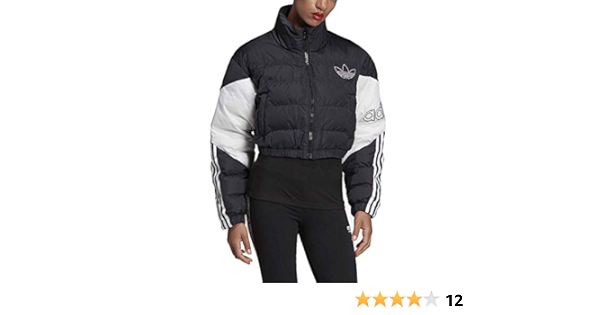 cropped puffer jacket adidas