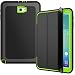 Produktbild Hybrid-PU-Leder-TPU-Schutzhülle, CHEETOP 3-Schicht-ganzkrperschutz Smart Cover Auto Schlafen/Aufwachen Stand Abdeckung für Galaxy Tab S3 9.7 T820/T825 (Grün)