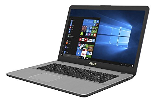 ASUS VivoBook Pro N705UD-GC155T 17 3-Inch Laptop  Grey  -  Intel Core i7-8550U  8 GB RAM  256 GB SSD   1 TB HDD  NVIDIA GeForce GTX 1050 2G Graphics  