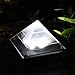 Produktbild Solar Pyramide Rasen Lampe mamum Pyramid LED Solar Light Outdoor unter Boden begraben Rasen Path Lampe Decor Einheitsgröße cool white