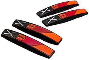 Sarte Car Door, Bumpers, Mirror Safety Protection with Compact Design Soft Cushion Anti-Scratch Rubber Door Guard Multi-Function Use (Set of 4)