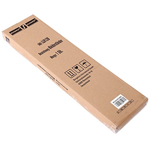 Songmics Kleiderständer Garderobenständer mit 2 Ablagen, Höhe 150cm / metall / schwarz LLR12B - 8