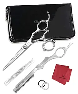 Olivia Garden SwivelCut Professional Hairdressing Shears Intro Case Deal, 5.75