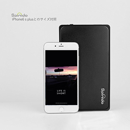 Spinido® USB 3.0 & 2.0 Aluminium Externes Festplatten Gehäuse Optimiert für 3.5″ SATA III HDD mit USB 3.0 Kabel, Tool-free (Black) - 4