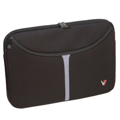 V7 Professional Sleeve Notebookhülle / Notebooktasche / Laptoptasche / Cover bis 40,6 cm (16 Zoll) schwarz