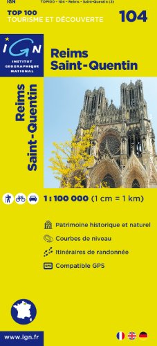 Download Top100104 Reims/Saint-Quentin 1/100.000 Download Top100104 Reims/Saint-Quentin 1/100.000