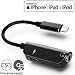 Produktbild Kopfhöreradapter für iPhone 7 3,5 mm Kopfhöreranschluss für iPhone 8/8 Plus iPhone 7/7 Plus iPhone XS Max. IPod/iPad-Anschluss AUX Audio Stereo-Splitter-Kabel Unterstützung für iOS 11 oder höher