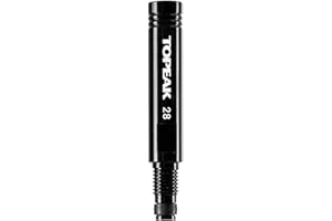 Topeak Presta 28 Mm Tubi Valve Extender 2 Units One Size